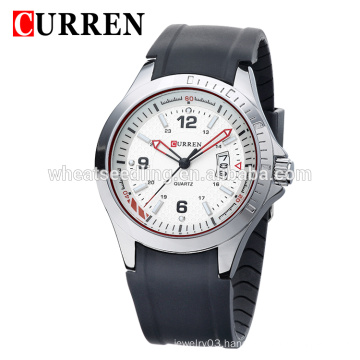 2016 new arrival sport man watch japan movt quartz silicone watch